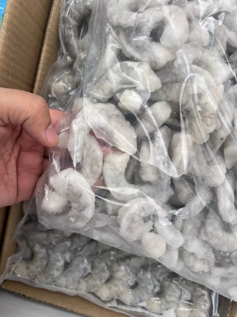 青虾仁鲜冻少冰虾仁全规格速冻虾肉冷冻整箱20斤