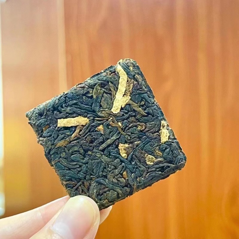 500g陈皮普洱茶陈皮茶干橘皮勐海普洱熟茶熟普宫廷普洱