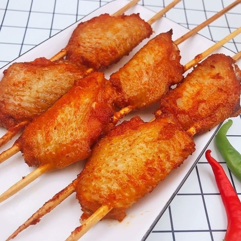 鸡翅中串