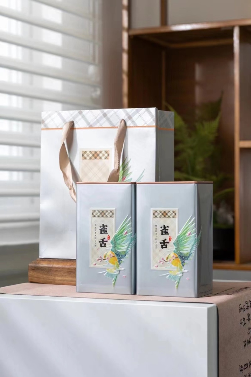 绿茶雀舌茶罐装500克