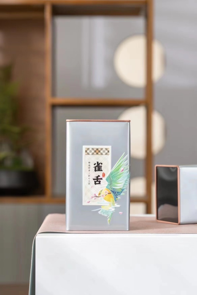 绿茶雀舌茶罐装500克
