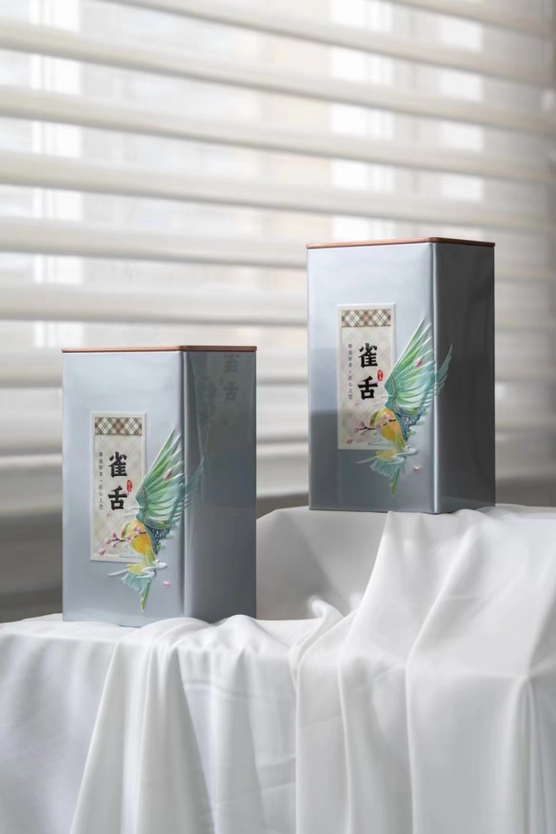 绿茶雀舌茶罐装500克