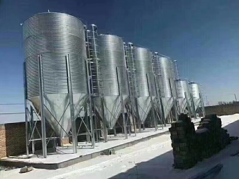 镀锌板料塔3-40吨山东畜牧设备厂家不同规格和尺寸