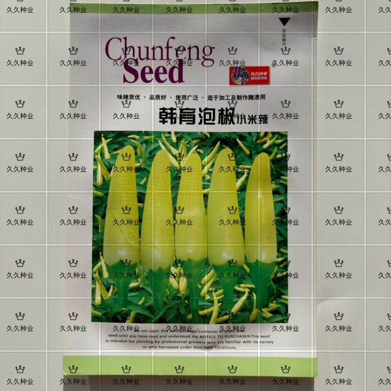 韩育泡椒小米辣辣椒种子小白米椒朝天椒辣蔬菜种籽