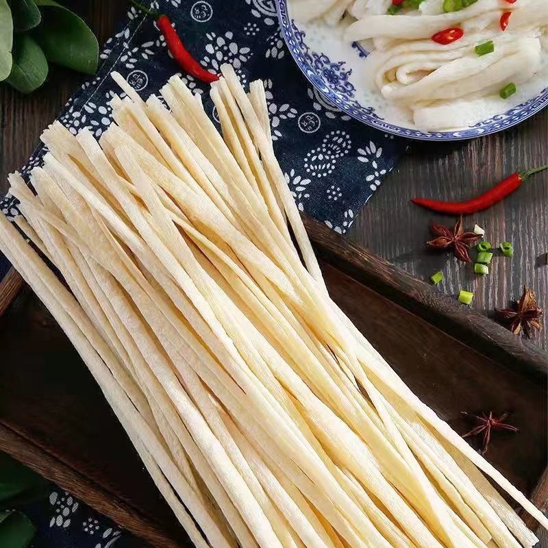 干牛筋面批发夏季凉拌牛筋面泡发后不粘非常好