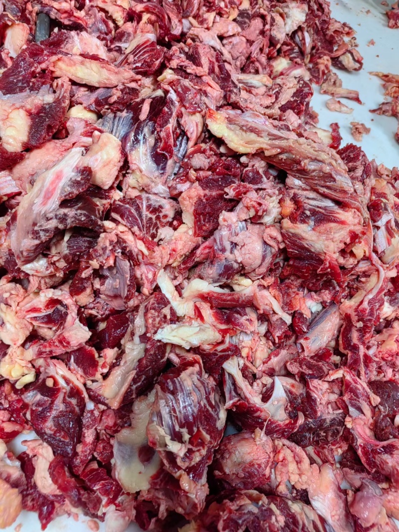 纯干牛碎肉瘦度高