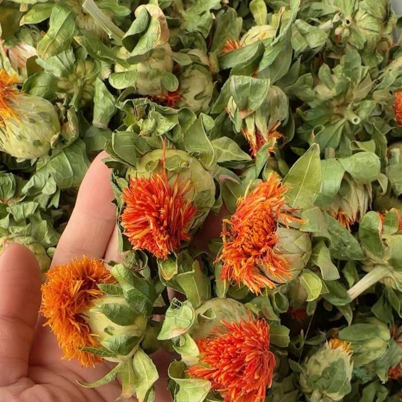 红花果红花头