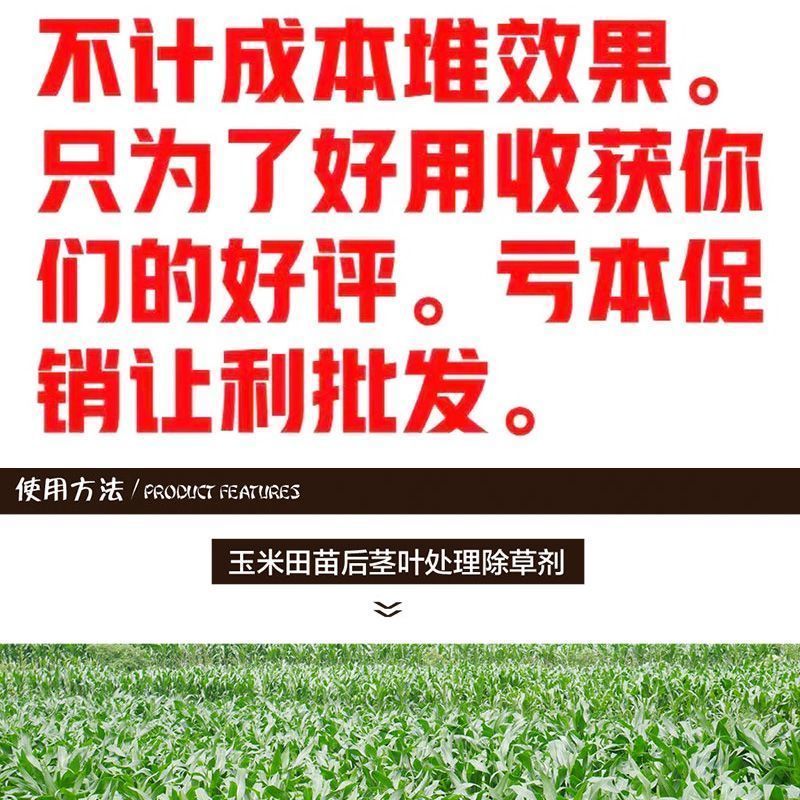 玉米苗后除草剂除恶性杂草大瓶硝烟莠去津封闭除草剂农药