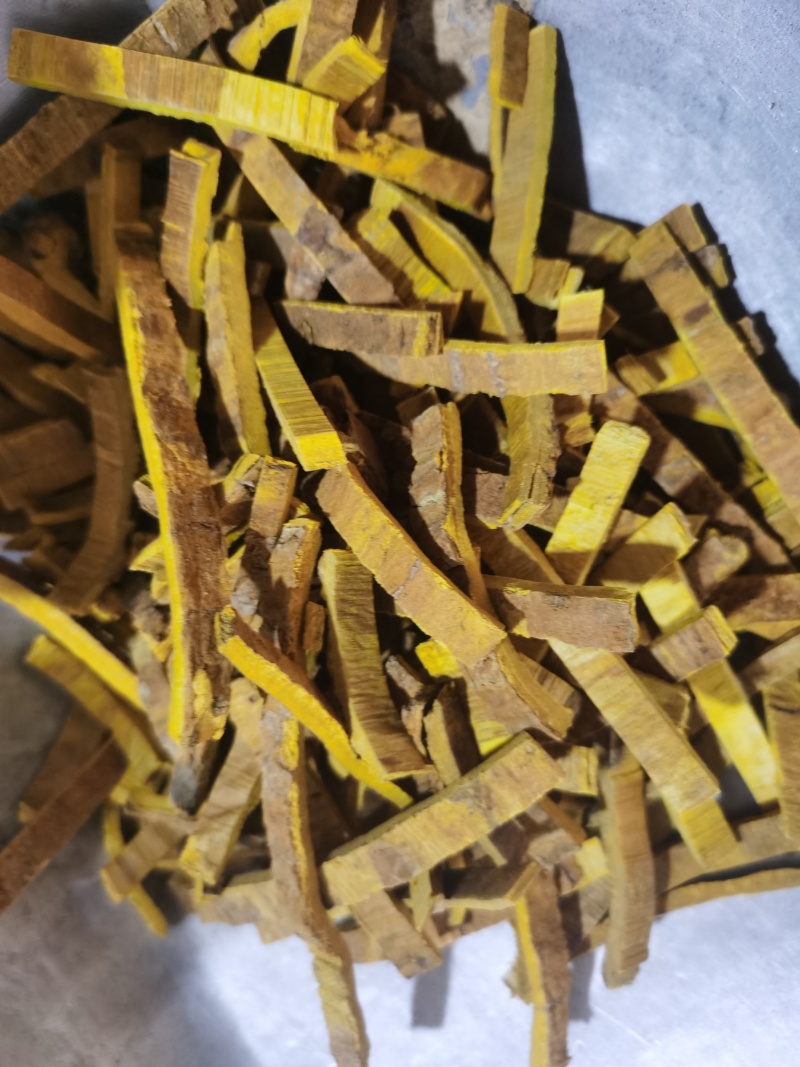 黄柏正品刮皮川黄柏双面黄批发零售各种中药材