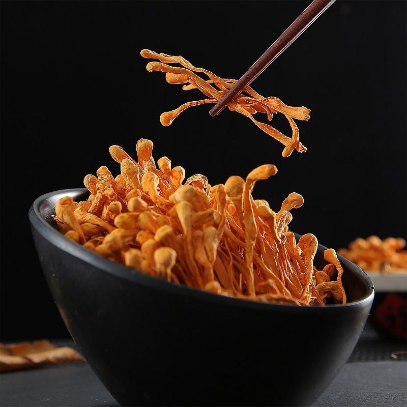 虫草花干货新鲜金蛹北虫草菇孢子头农户批发煲汤食材