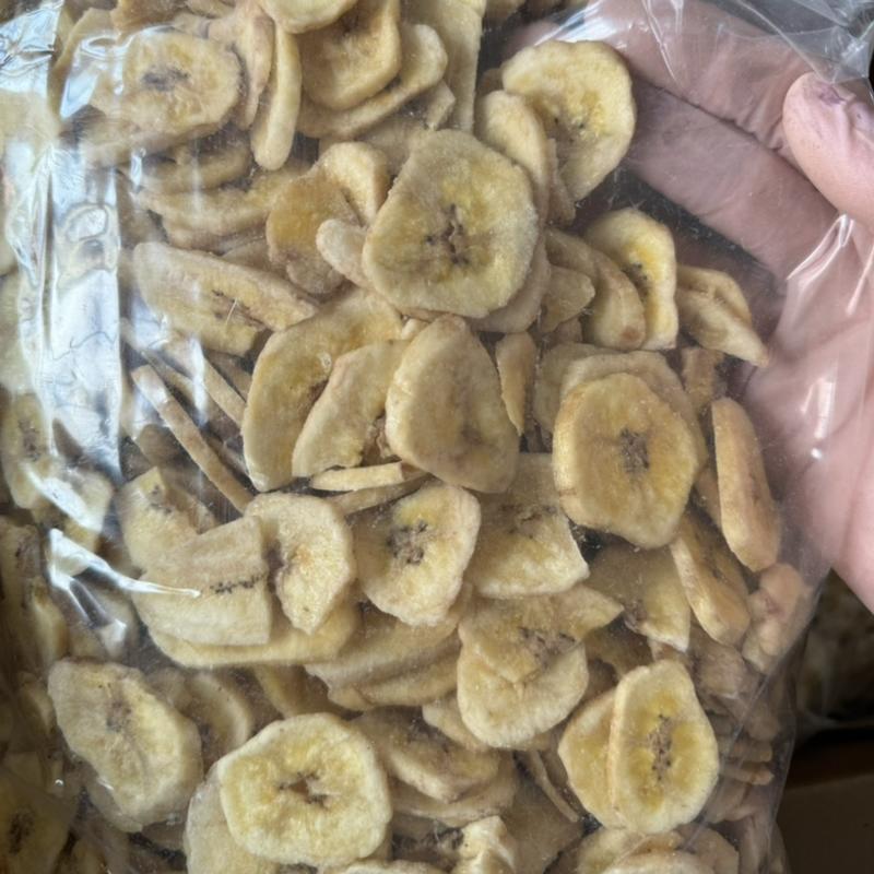香蕉干香蕉片香蕉干嘎嘣脆实物拍