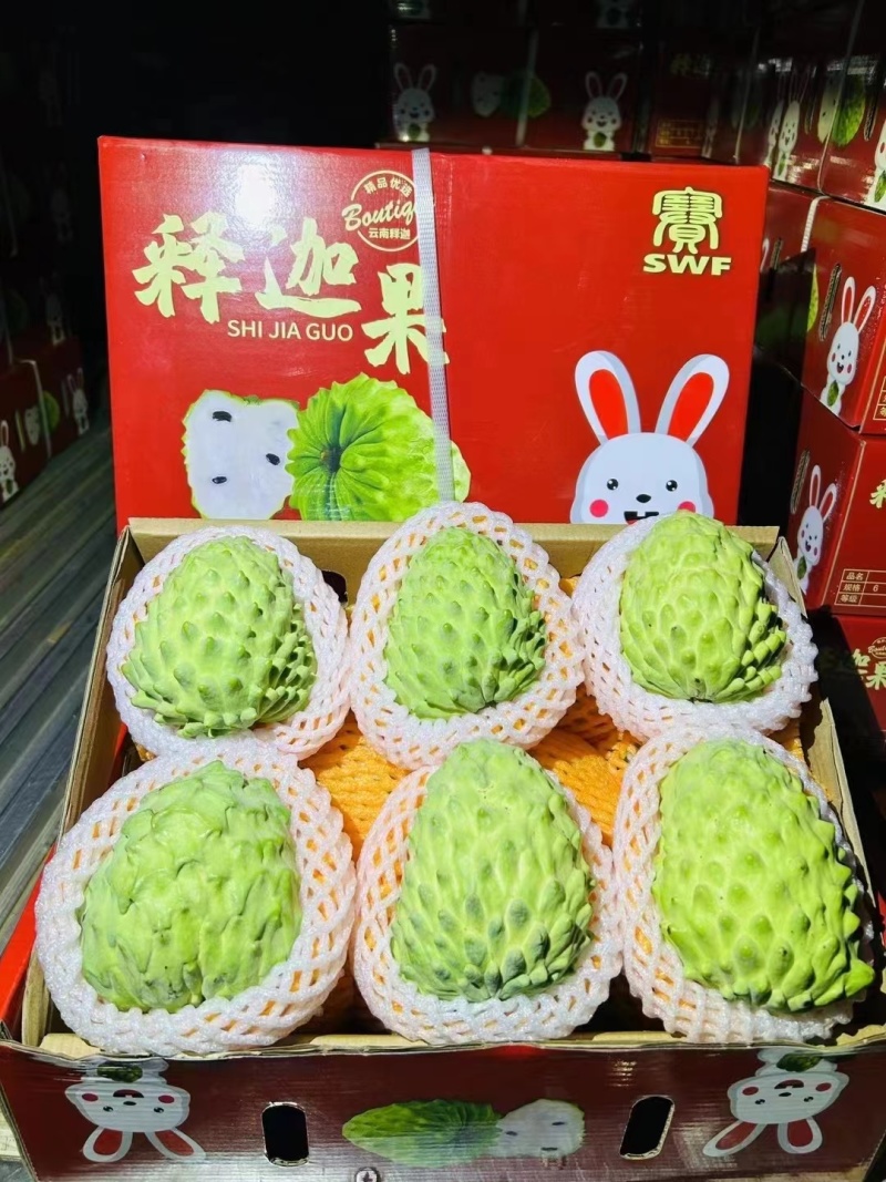 凤梨释迦大量供应产品批发品质保证价格实惠量大从优