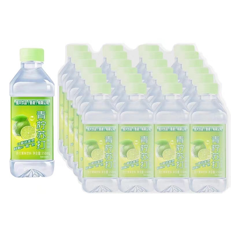 恒大苏打水塑包1✖️12瓶1✖️24瓶装