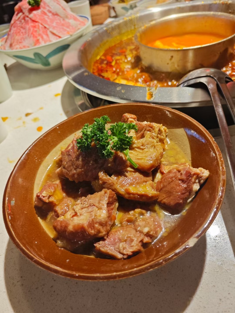 火锅耙牛肉1公斤江湖菜生牛肉重庆火锅特色食材半成品