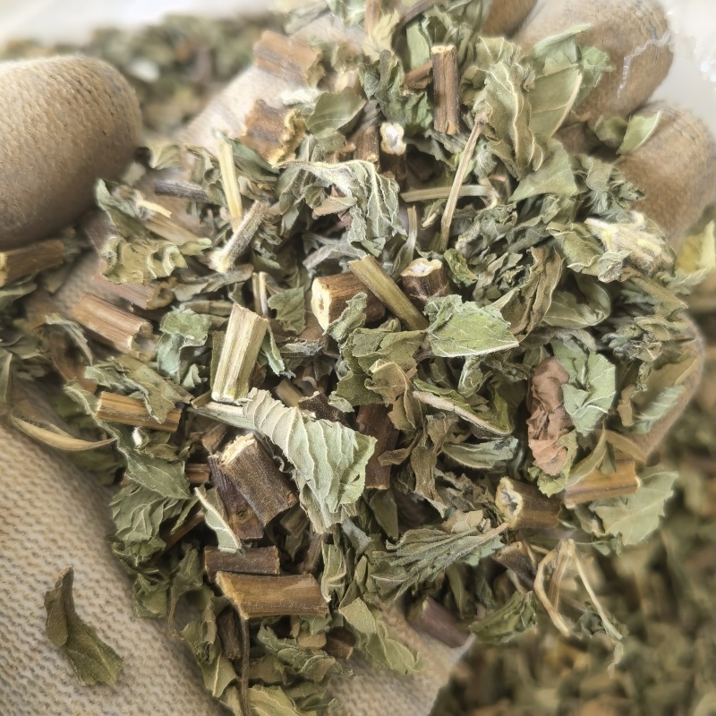 薄荷关书药业批发中药材规格齐全全棵薄荷叶，