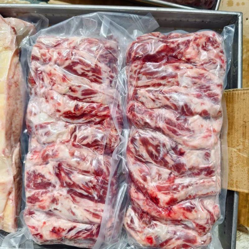 纯干腹肉条牛肋条烧烤酒店必选款