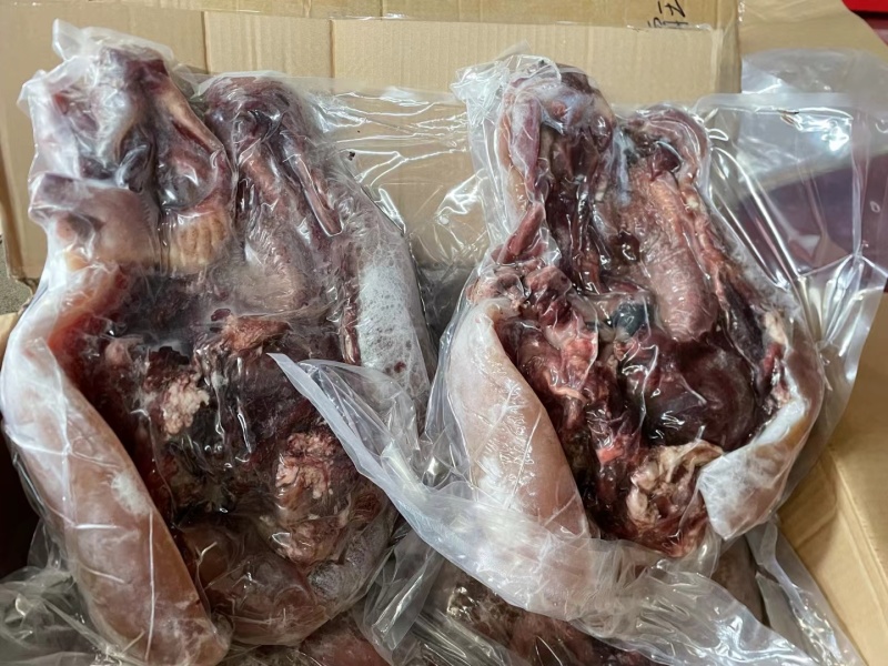 全熟原味牛头肉原煮带皮精修牛脸肉批发商用饭店熟食店