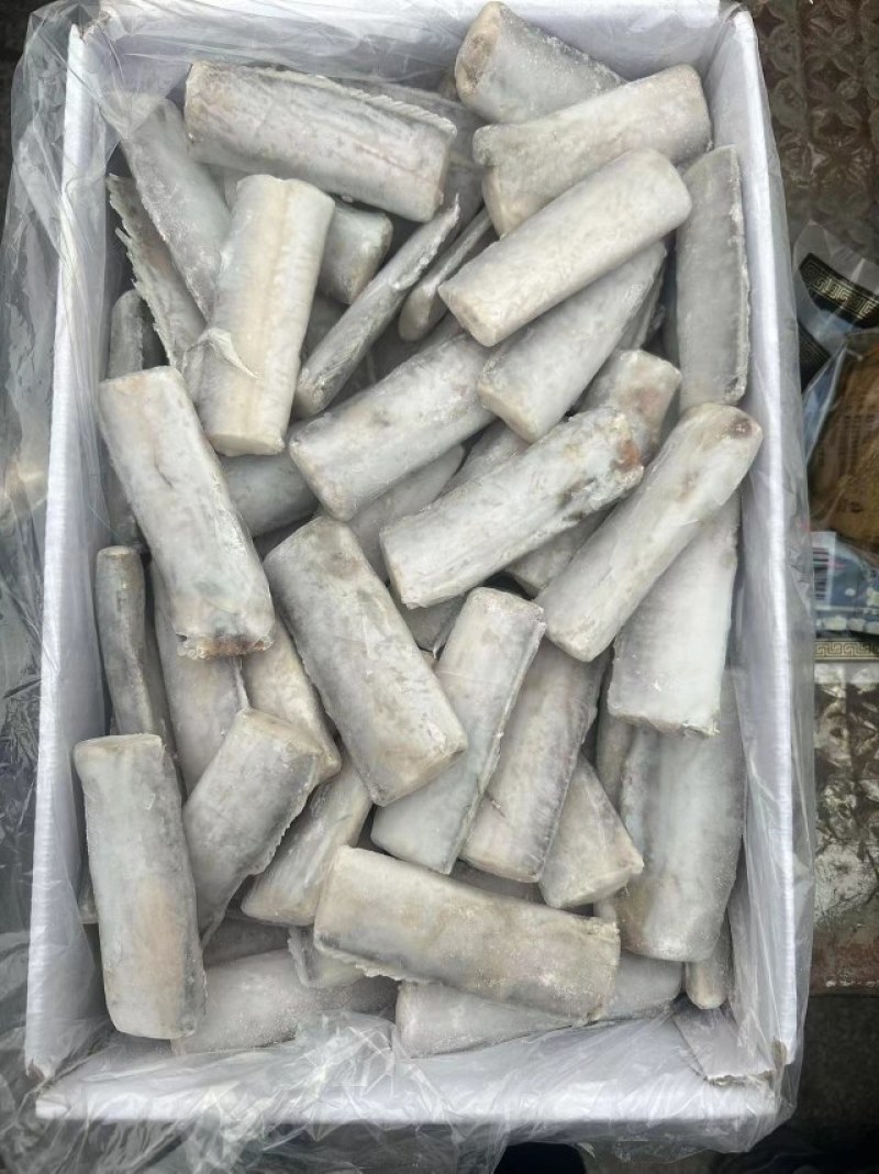 单冻带鱼段，中断，去头去尾，肉厚16斤一件