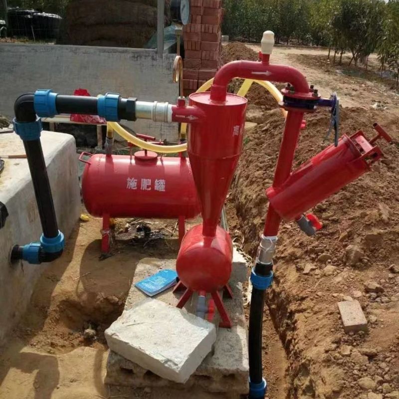 水肥一体机全自动反冲洗过滤器组金属砂石过滤系统灌溉过滤器