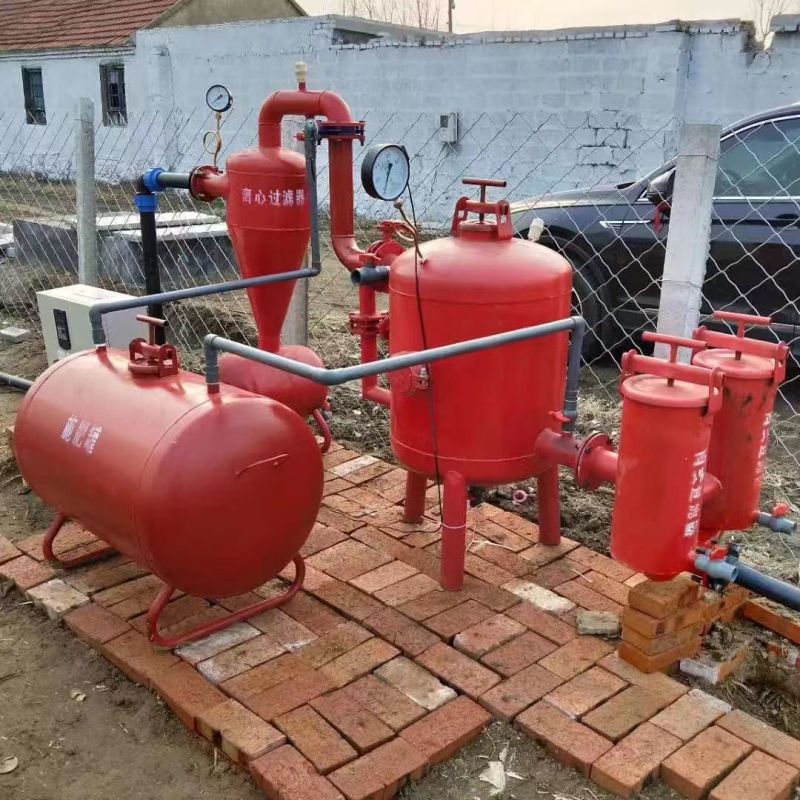 水肥一体机全自动反冲洗过滤器组金属砂石过滤系统灌溉过滤器