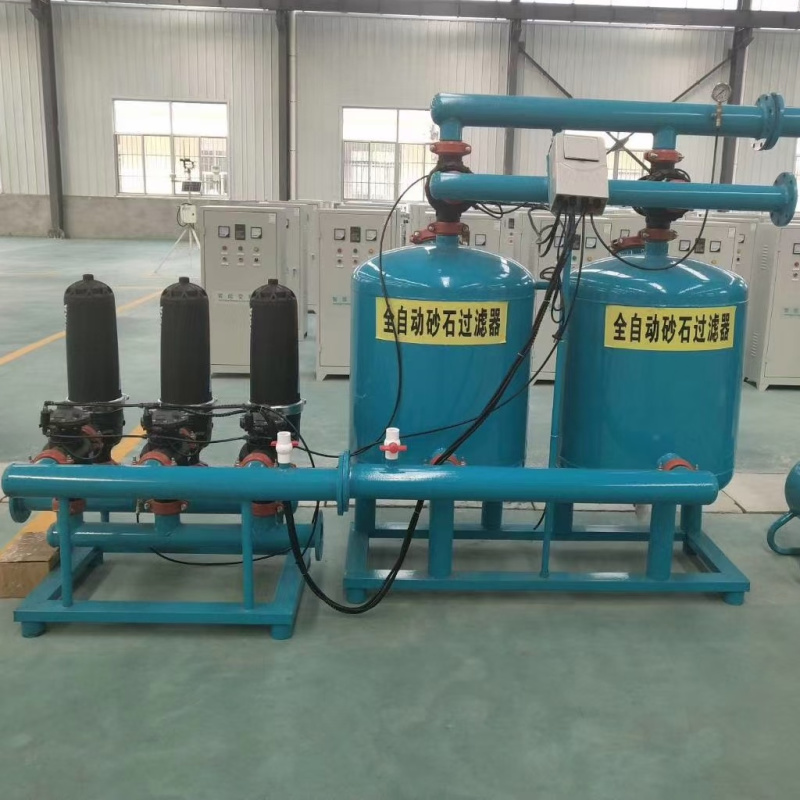 水肥一体机全自动反冲洗过滤器组金属砂石过滤系统灌溉过滤器