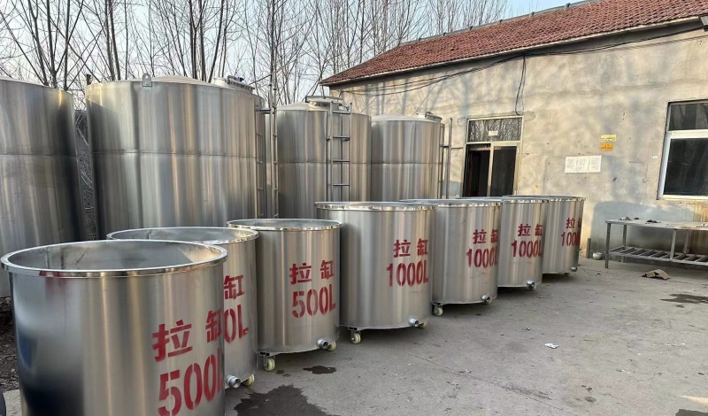 不锈钢拉缸，料缸周转桶，材质304201，各型号齐全