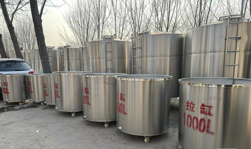 不锈钢拉缸，料缸周转桶，材质304201，各型号齐全