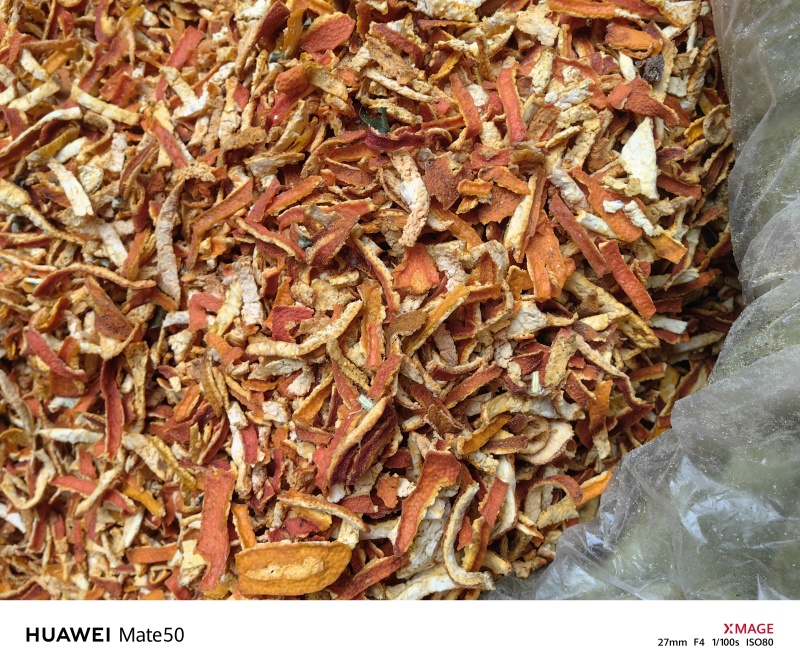 陈皮今年新货不掺橙子皮万信药业只做保真药材