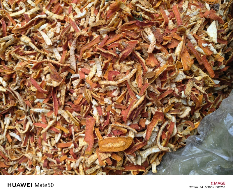 陈皮今年新货不掺橙子皮万信药业只做保真药材