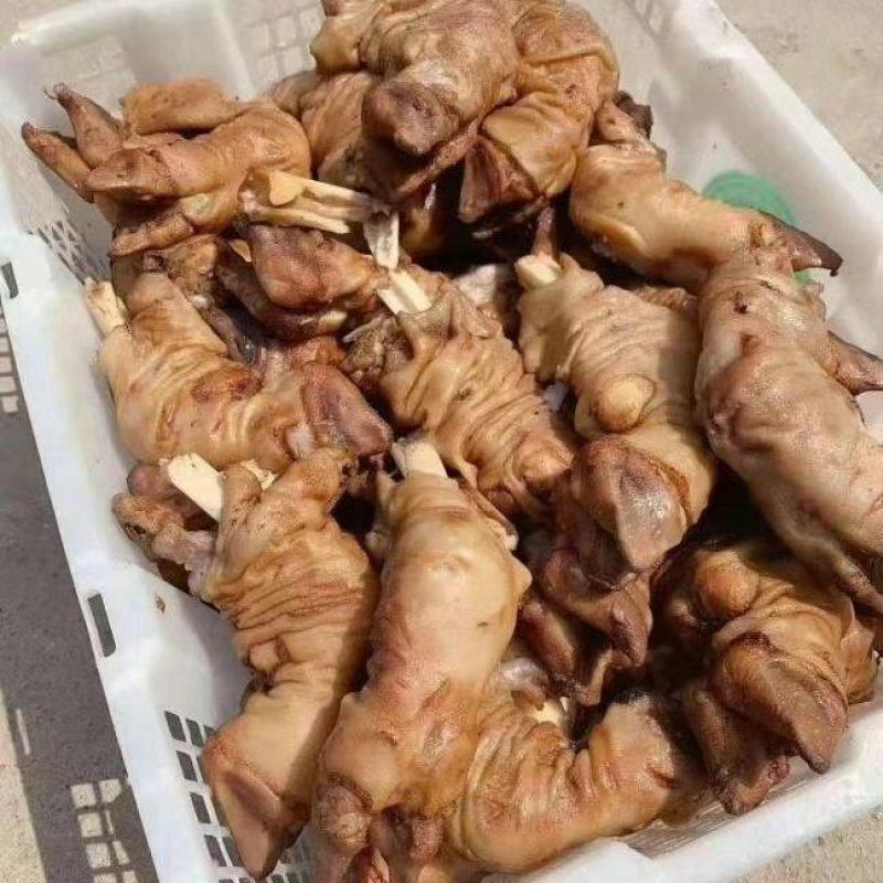 过油羊蹄，五香熟羊蹄，方便快捷，零售，超市，饭店直供！