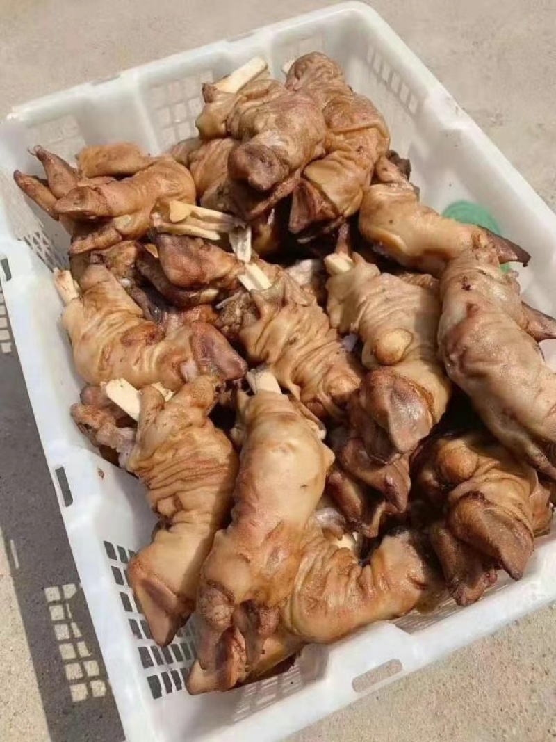 过油羊蹄，五香熟羊蹄，方便快捷，零售，超市，饭店直供！