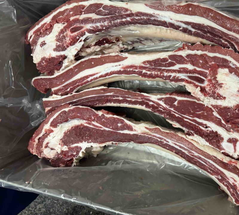 国产纯干满肉牛肋排锯段满满多肉厂家直销