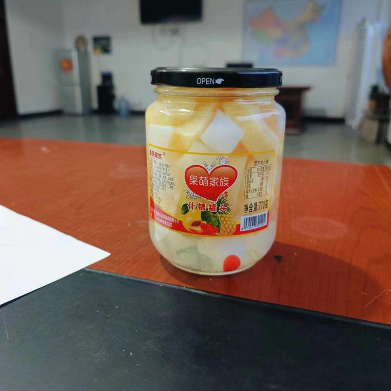 山东厂家直销厂家专业生产直销770克桃罐头。