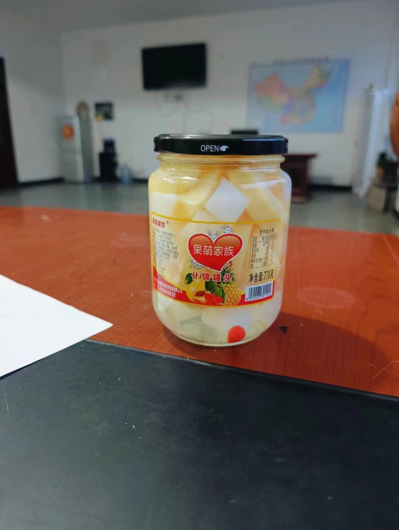 山东厂家直销厂家专业生产直销770克桃罐头。