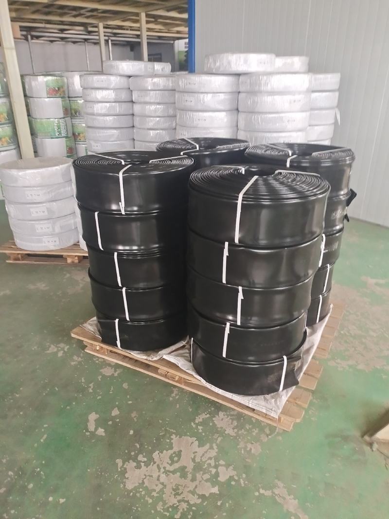 水带一寸至四寸输水带，pe材质黑色软带抗冻抗老化