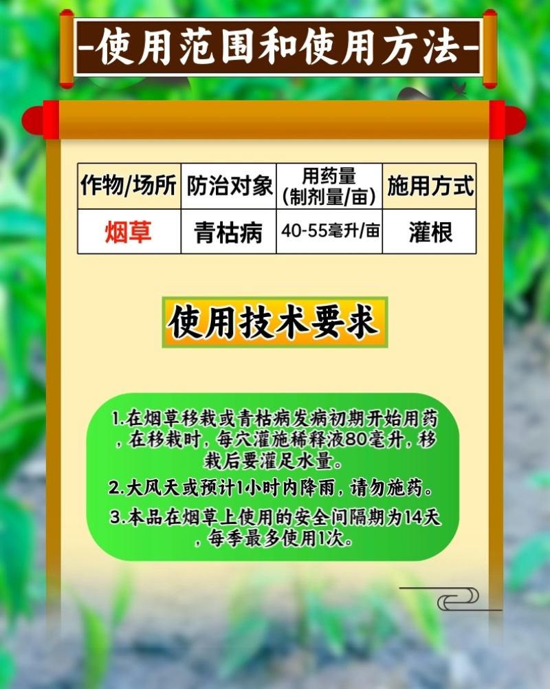 25%溴菌壬菌铜炭疽病叶斑病蔓枯病青枯病农药杀菌剂