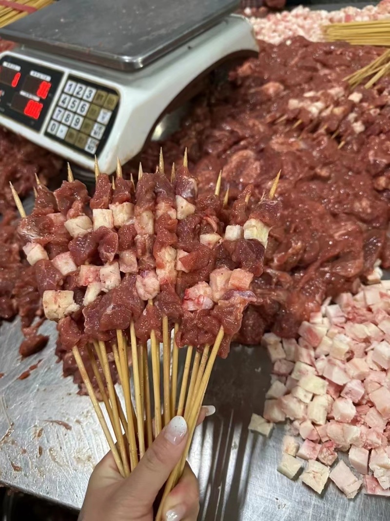 穆金源羊肉串，河北厂家直发，保证品质，欢迎洽谈合作。