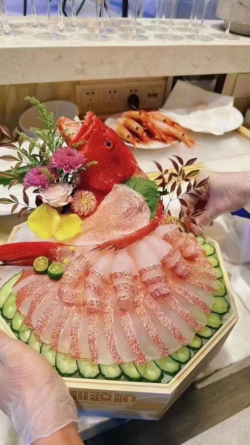 海捕东星斑红石斑鱼石斑鱼新鲜活冻酒店餐厅批发
