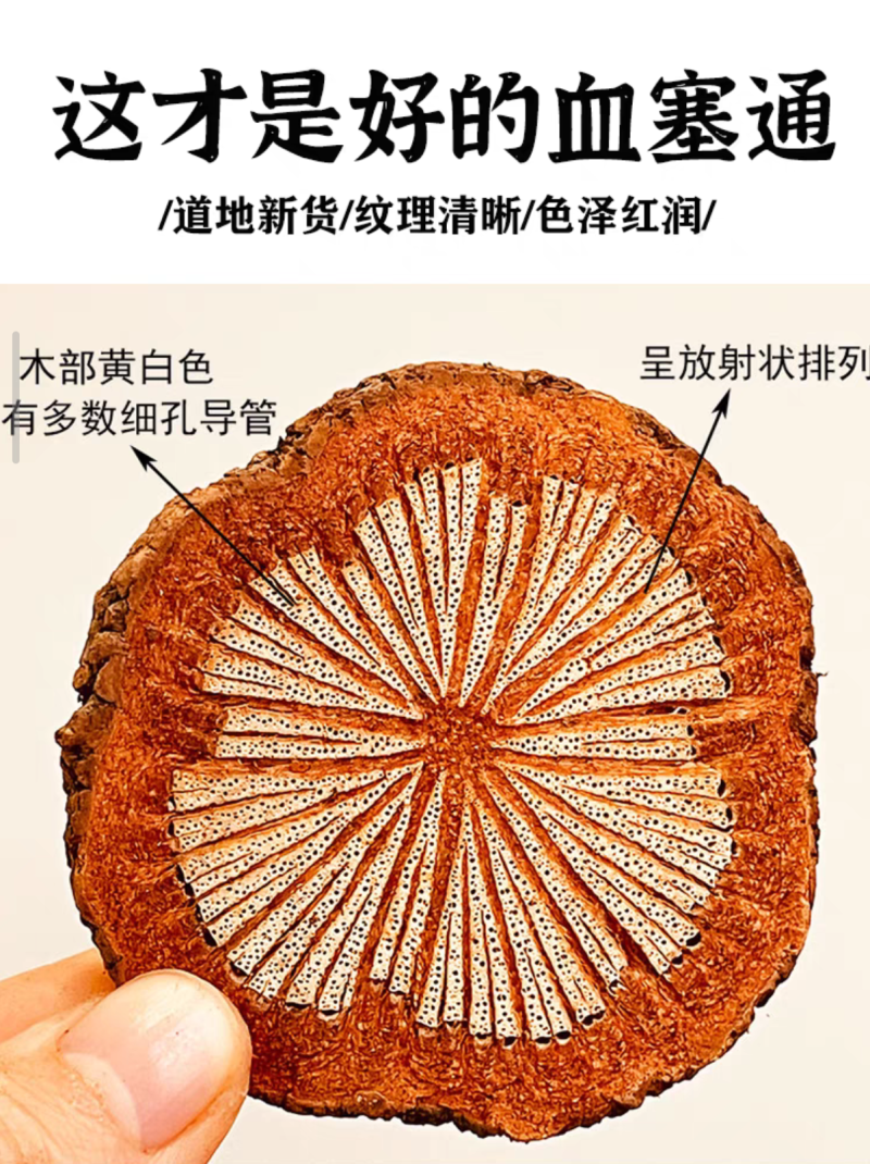 红藤血塞通脑血通大血藤血通片泡酒泡茶中药