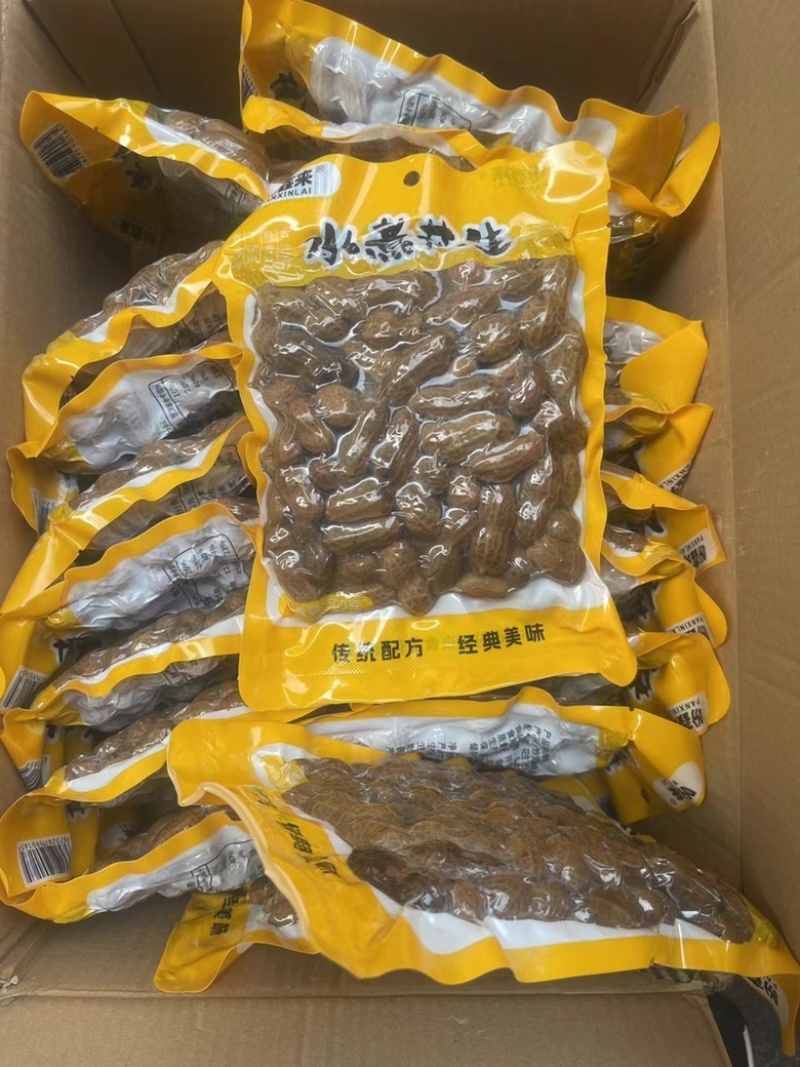 卤香味水煮花生（每包500克，开袋即食，适合各种渠道销售