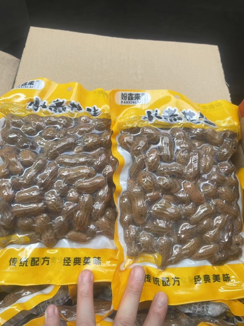 卤香味水煮花生（每包500克，开袋即食，适合各种渠道销售