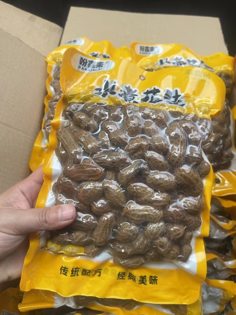 卤香味水煮花生（每包500克，开袋即食，适合各种渠道销售