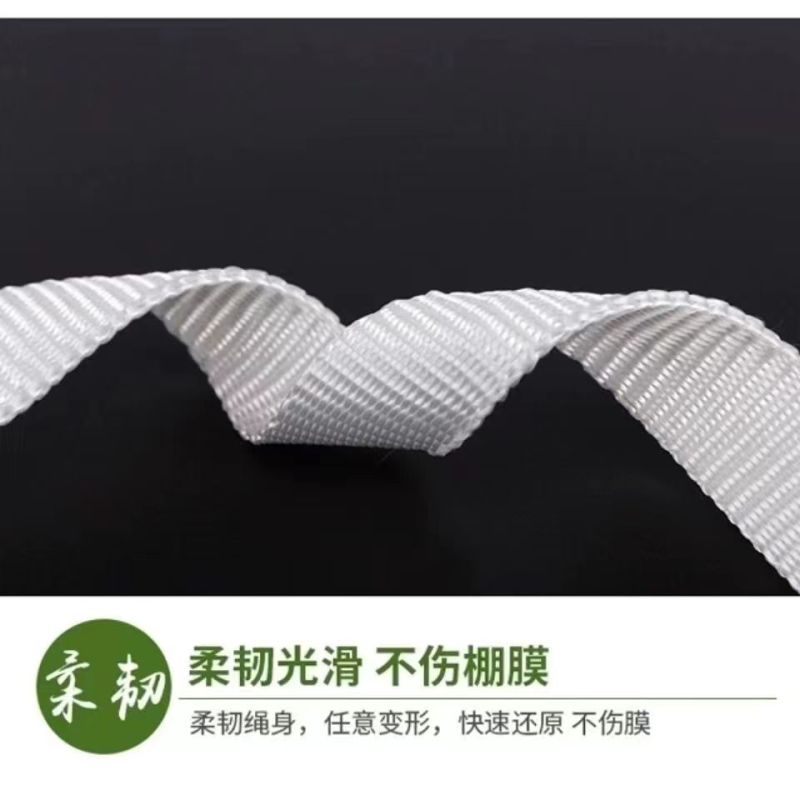 大棚专用绳压膜绳大棚膜加粗固定绳耐用压膜带抗老化加厚
