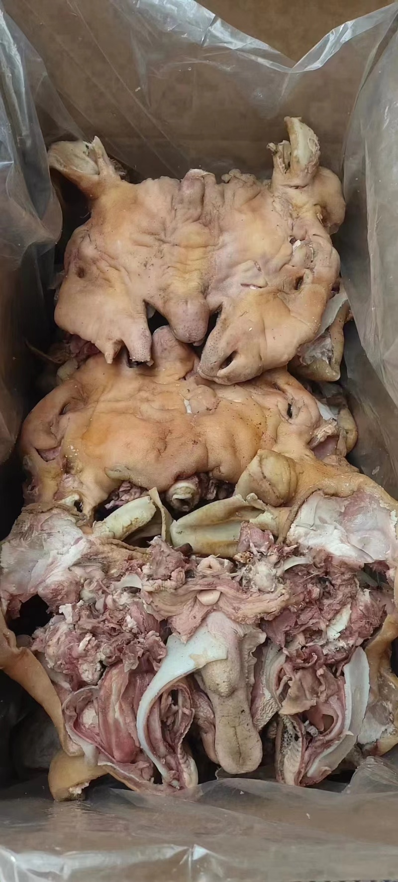 羊头肉纯手工内蒙火烧羊头肉，全熟纯干货无骨头，大量加工中