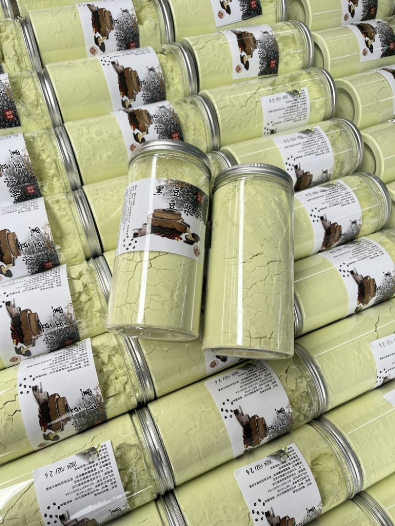 黄豆粉黑豆粉一斤一瓶