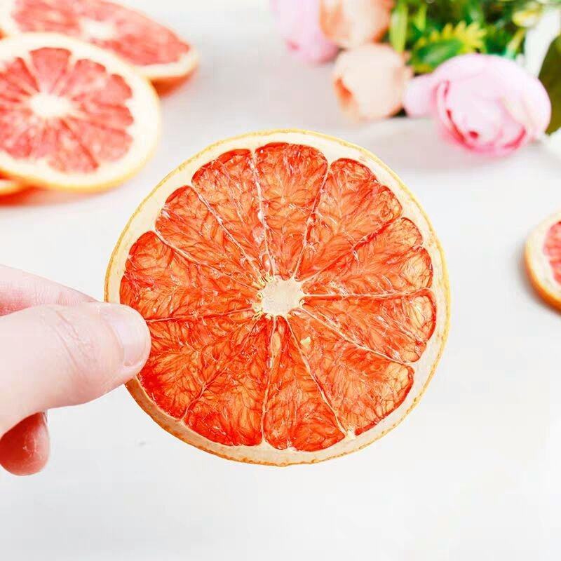 【厂家直销】西柚干片泡水精选中心片无边角料即食红心无糖无