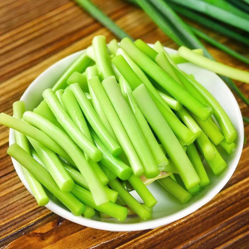 【促销】蒜苔白帽蒜苔产地一手基地直发生态种植基地