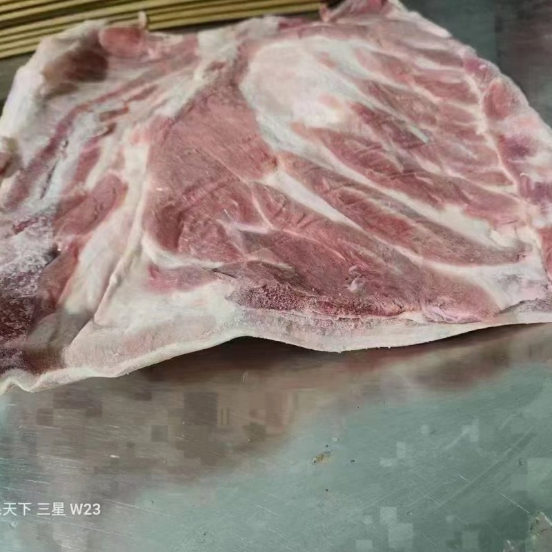 肥猪带皮五花肉规格10公斤4-5片
