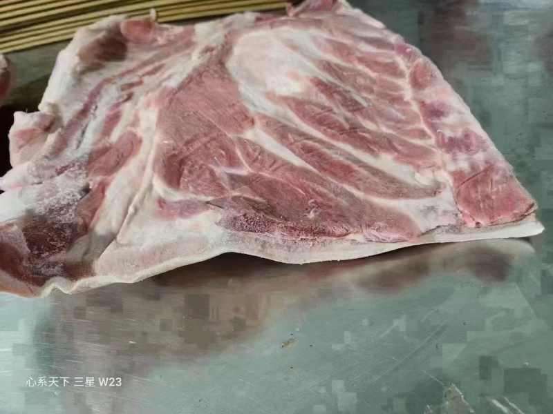 肥猪带皮五花肉规格10公斤4-5片