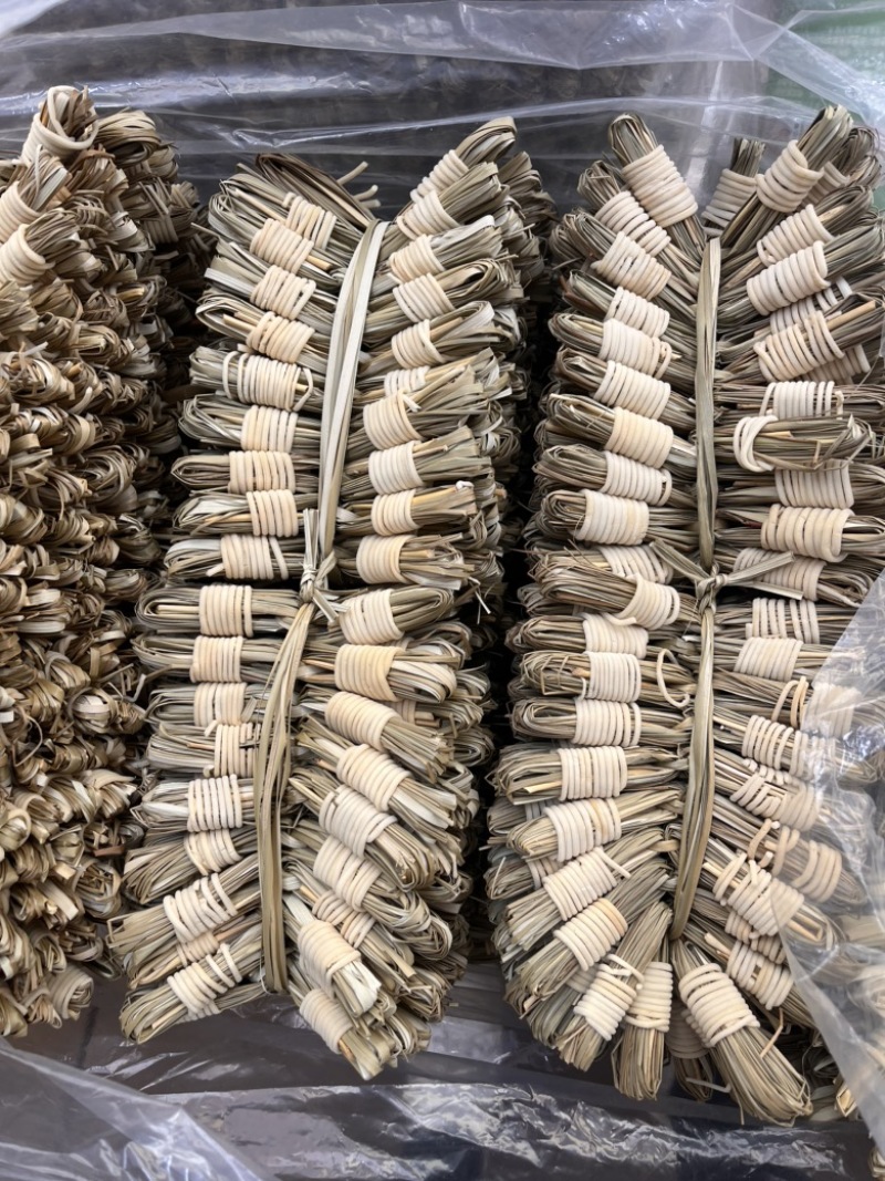 灯心草扎好灯心草一扎一扎卖